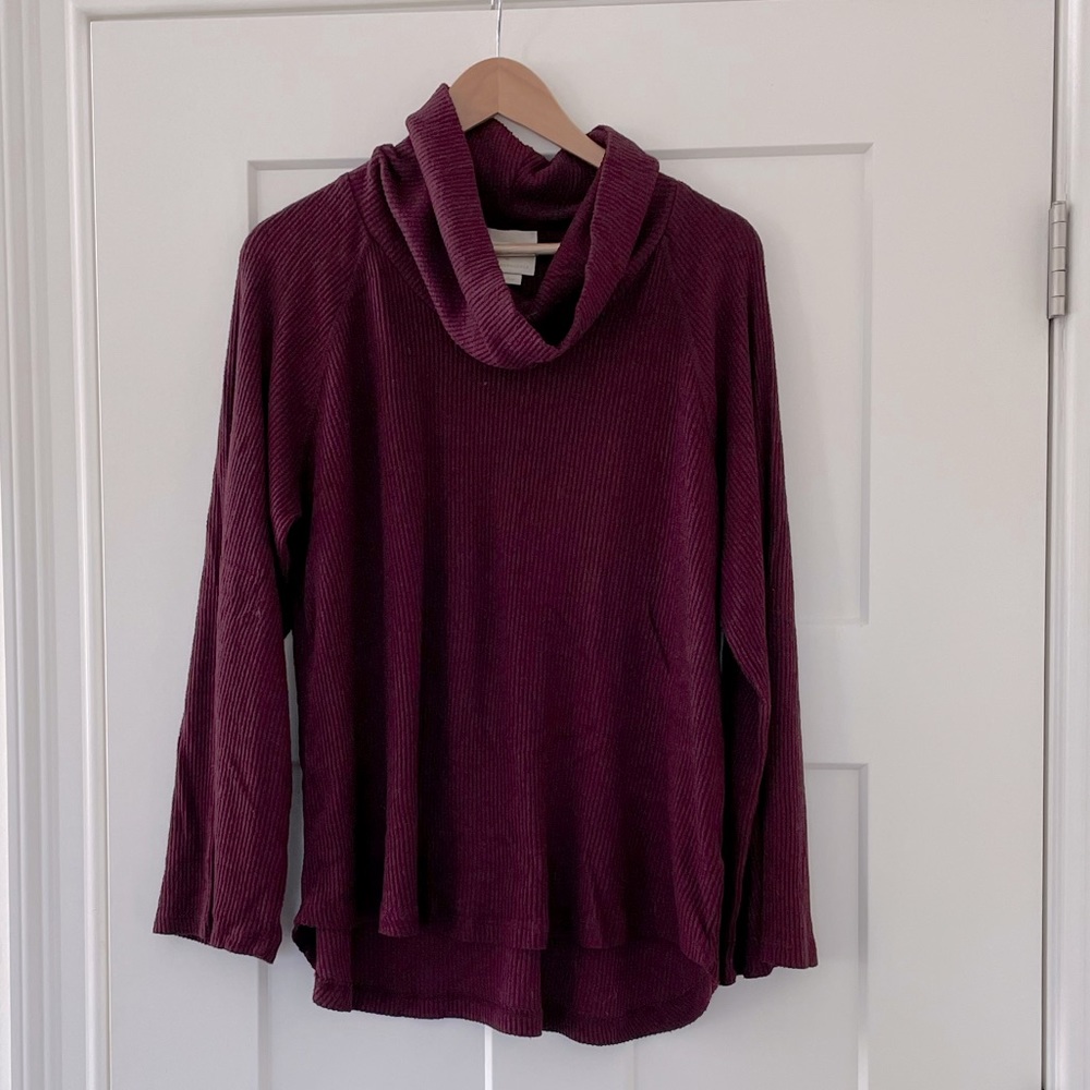 Anthro Maeve cowl neck pullover sweater